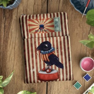 FUNDA DE LIBRO CUERVO