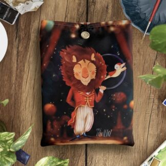 FUNDA DE LIBRO LEÓN