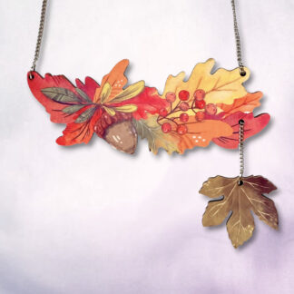 COLLAR hojas de otoño