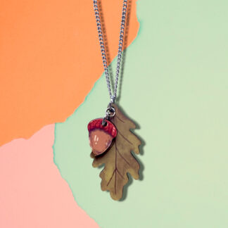 Collar roble verde