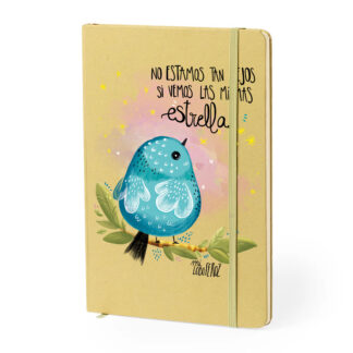 C2V CUADERNO PÁJARO AZUL (VERDE)