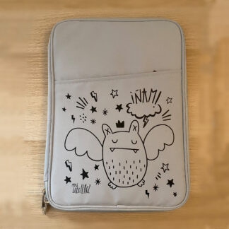 FUNDA DE ORDENADOR Y TABLET (AZUL CLARO GRANDE)