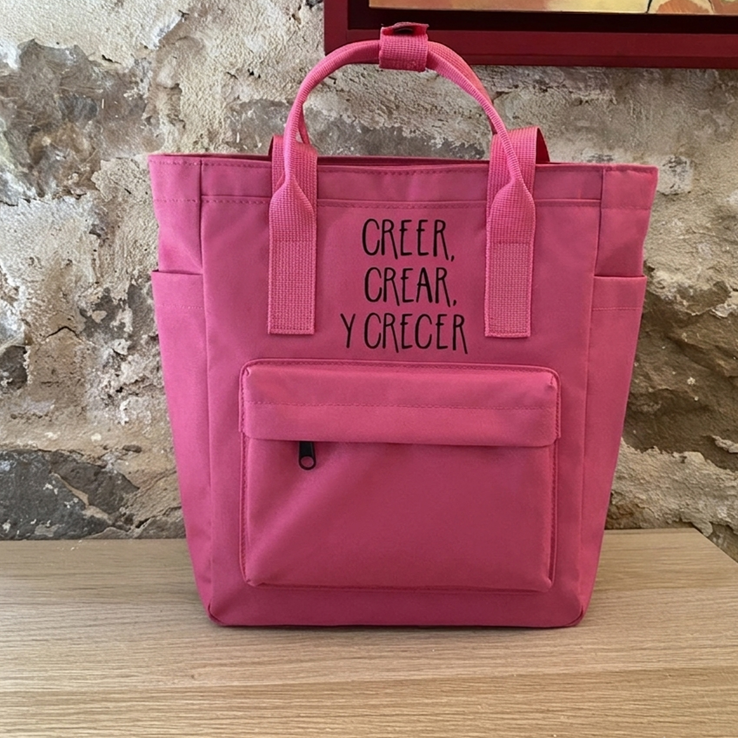 MOCHILA/BOLSO MILO FUCSIA
