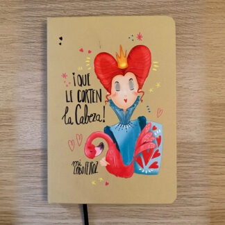 CUADERNO REINA CORAZONES