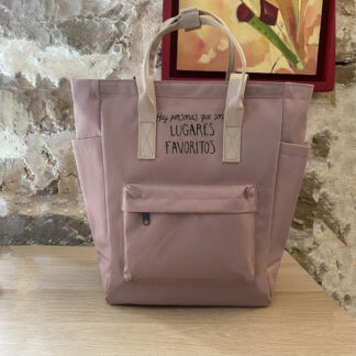 MOCHILA/BOLSO MILO XL ROSA PALO